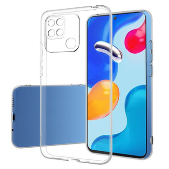 Прозрачный силиконовый чехол-накладка Oucase для Xiaomi Redmi 10A