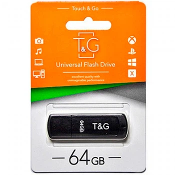 USB Flash T & G 64Gb Classic 011, Black