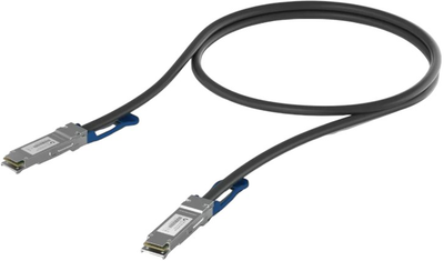 Kabel Ubiquiti 100G Direct Attach QSFP28 - QSFP28 0.5 m Black (UACC-DAC-QSFP28-0.5M)
