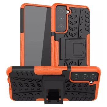 Броньований чохол Armored Case для Samsung Galaxy S21 Ultra orange