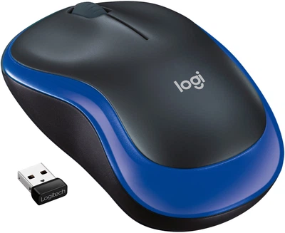 Миша Logitech M185 Wireless Blue (910-002236)