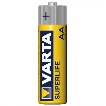 Батарейка Varta Superlife AA 6 Zinc-Carbon Yellow