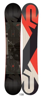 Сноуборд K2 STANDARD 158 Black/red (11A0023)