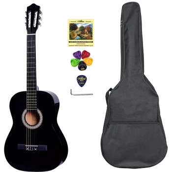 Гитара классическая 4/4 Olive Tree CG-39 BK (чехол, медиатор, копилка, струна, ключ)