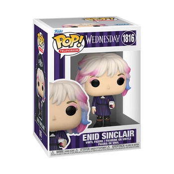 Коллекционная фигурка Уэнсдей Enid Sinclair с кофе