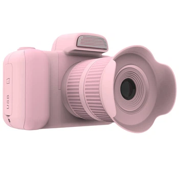 Детский фотоаппарат с экраном / фотокамера / цифровая камера D31 Digital Camera / камера для детей Розовый