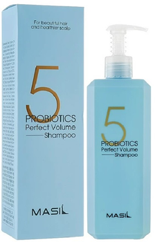Шампунь Masil 5 Probiotics Perfect Volume для об'єму волосся 500 мл (8809744061153)