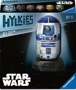 Пазл 3D Ravensburger Hylkies Star Wars R2-D2 54 елементи 12008019 (4005555080190)