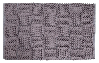 Dywanik łazienkowy HOMLA 735011 Tenu 50 x 80 cm Szary (5906496735011)