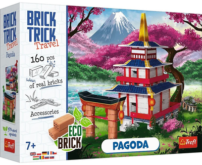 Klocki Trefl Brick Trick Travel Pagoda (61914) (5900511619140)
