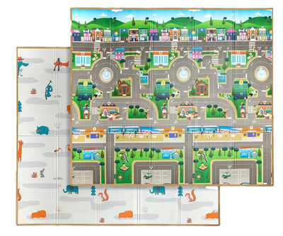 Килимок ігровий Milly Mally Play City and Fields T1 (5907090700658)