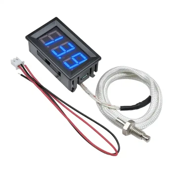 Термометр XH-B310 с LED дисплеем, -30~800°C, 12В, синий