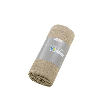 Простынь вафельная Home Line 190682 160*200 бежевая