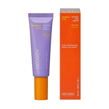 Освітлювальна сонцезахисна сироватка Neogen Dermalogy Double Vita Watery Sun Serum SPF 50+, 50 мл