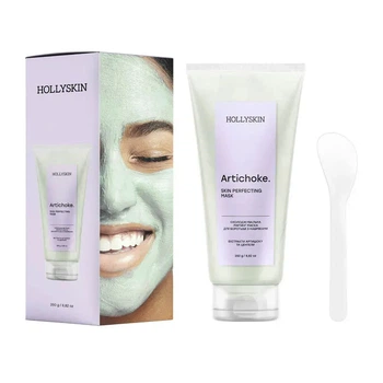 Охолоджувальна ліфтинг маска для боротьби з набряками HOLLYSKIN Artichoke. Skin Perfecting Mask 250мл
