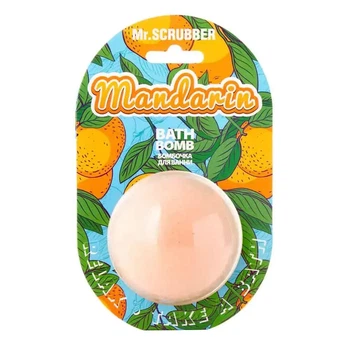 Бомбочка для ванны Mandarin Mr.SCRUBBER 200г