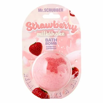 Бомбочка для ванной Strawberry Milkshake Mr.SCRUBBER 200г
