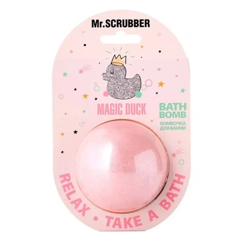 Бомбочка для ванны Magic Duck Mr.SCRUBBER 200г