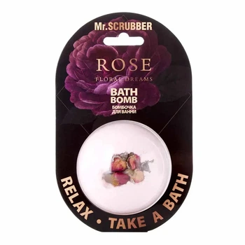 Бомбочка для ванной Rose Floral Dreams Mr.SCRUBBER 200г