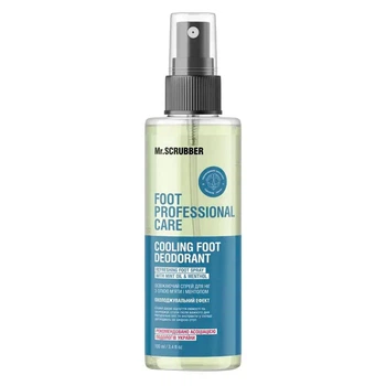 Освежающий спрей для ног с маслом мяты и ментолом Foot Professional Care Mr.SCRUBBER 100мл