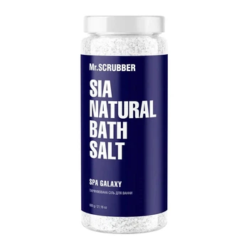 Парфюмерная соль для ванны Sia Natural Bath Salt Spa Galaxy Mr.SCRUBBER 600г
