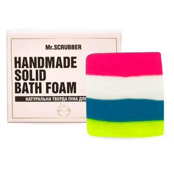 Твердая пена для ванной в подарочной коробке Bubbles Gum Mr.SCRUBBER 100г