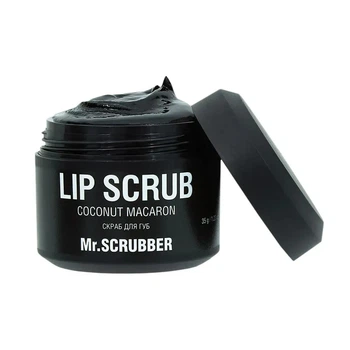 Cкраб для губ Lip Scrub Coconut Macaron с ароматом кокосового макарона Mr.SCRUBBER 35г