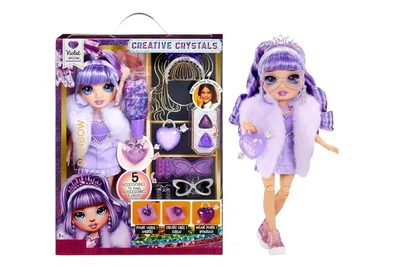 Кукла Rainbow High Creative crystals Виолетта с аксессуарами
