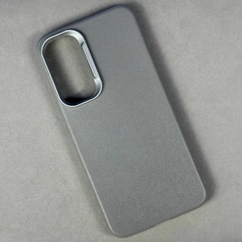 Накладка Leather Case Textured для Xiaomi Redmi 10C (Сірий)