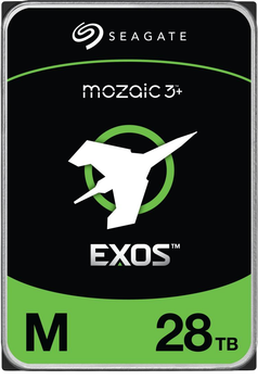 Жорсткий диск Seagate Exos M 28TB 7200rpm 512MB 3.5" SATA III (ST28000NM003K)