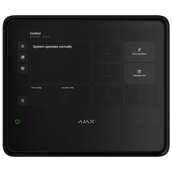 Пожежна централь Ajax EN54 Fire Hub black