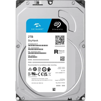Жесткий диск внутренний Seagate SkyHawk ST2000VX017 2Тб