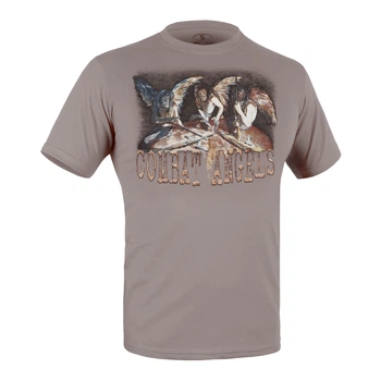 Футболка c рисунком Combat Angels M Iron Grey