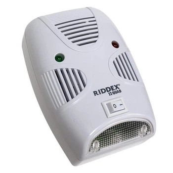 Ультразвуковой отпугиватель мышей насекомых грызунов Riddex Quad Pest Repelling Aid