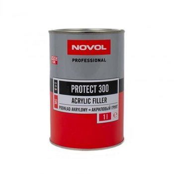 Грунт акриловий Novol PROTECT 300 4+1 сірий 1л (3035560)
