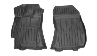 Автомобильные коврики в салон на Subaru Outback BM 09-14 передние черные Stingray Субару Аутбек АМ0055234