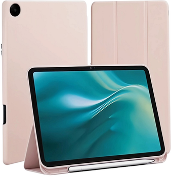 Etui z klapką Etteri do Samsung Galaxy Tab A9 Plus 11" Pink (5907504541730)