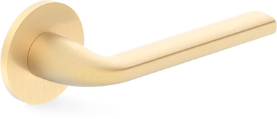 Дверна ручка Metal-Bud Bella R Slim Сатинований латунь ZBEOSMS (5905496700265)