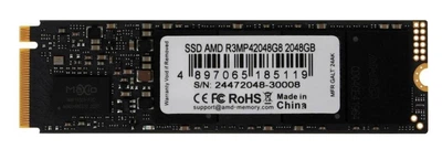 SSD накопитель 2 TB AMD Radeon M.2 (R3MP42048G8)