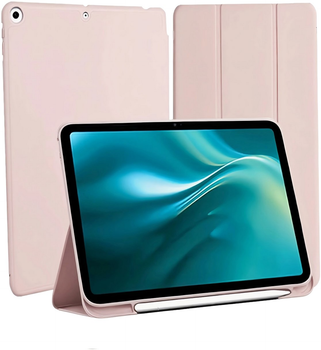 Etui z klapką Etteri do Apple iPad 7th/8th/9th Gen 10.2" Pink (5907504541600)