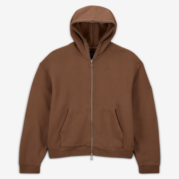 Чоловіче Худі Air Jordan x Travis Scott Full-Zip Hoodie 'Palomino' Коричневий M (7dDZ5500-275 M)