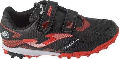 Сороконожки (шиповки) детские Joma POWERFULL черно-красные 28 POJW2501TFV