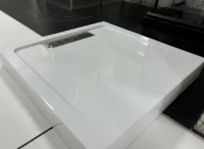 Душовий піддон Aquanil CONTE02 90х100x11 см на ніжках, трап у комплекті