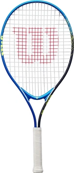 Ракетка для тенниса детская Wilson SLAM JR 25 сине-черно-желтая WR171810