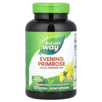 Примула вечерняя Nature's Way (Evening Primrose Max strength) 1300 мг 120 шт