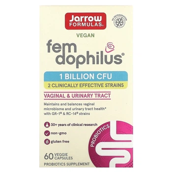 Пробіотик для жінок Jarrow Formulas (Fem Dophilus) 1 млрд ДЕШЕ 60 шт