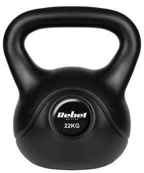 Kettlebell Rebel Active RBA-2321 bitumiczny 22 kg (5901890111539)
