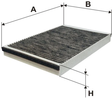 Фильтр салона WIX Filters Opel Astra Classic II, Astra G/Cabrio/Coupe Astra II, Astra H Astra III, Zafira I, Vauxhall (324890)