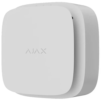 Беспроводной пожарный извещатель Ajax Systems Ajax FireProtect 2 RB Белый датчик температуры и угарного газа Heat CO питание 2xCR123A