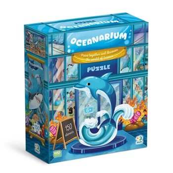 Дитячий віммельпазл "Музей Океанаріум" 300641, 150 елементів DoDo Toys 300641